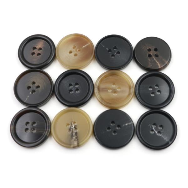 wholesale factory direct produce 2holes/4holes resin polyester shirt button