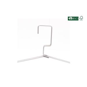 Betterall Durable Common Low Price Flat Chrome Metal Shirt Hanger