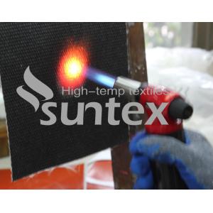 China High Quality Fire Retardant High Silica Rubber Fiber Glass Cloth on sale