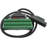 IDC40 40 pin Connector Terminal Blocks Breakout Board 1M Cable for Mitsubishi