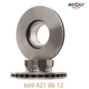 Forged Steel 669 421 06 12 Brake Disc Unrivaled Strength For Mercedes-Benz