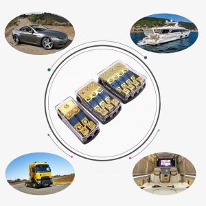 50A CSA Rated 2 3 4-Way Fuse Holder Copper Distribution Block for Car Audio