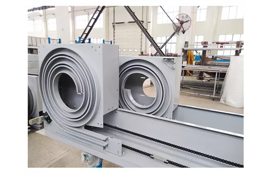 Metal Rolling High Speed Spiral Door Shutters Aluminum Alloy Anti Break Protection