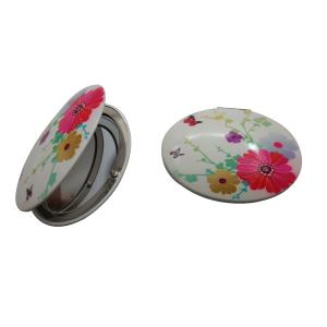 Quality Oval shap two side compact mirror for sale