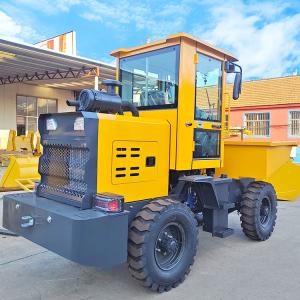Fast Shipping Hydraulic Mini Dump Truck 4x4 Diesel Wheel Dumper with 1.5CBM