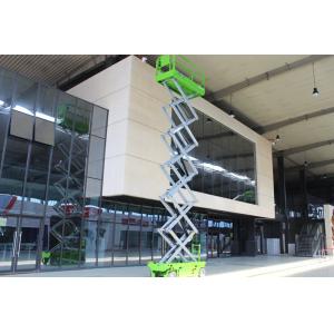 Electrial Aerial Work Platform Hydraulic 12m / 13m Scissor Lift For Outdoor And