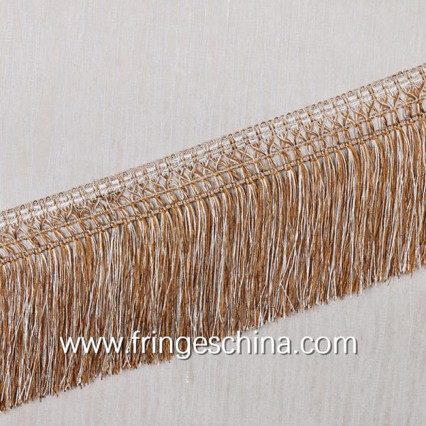 Latest decorative OEM custom design tassel fringe for curtain cushion trimmings