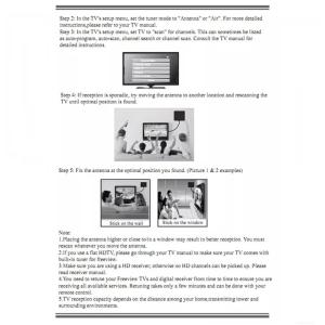 ABS Black USB IEC HDTV antenna Remote Controlled Indoo HDTV Antenna