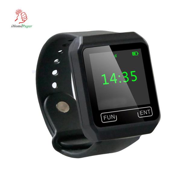 High quality waterproof wireless wrist watch pager for waiters getting service