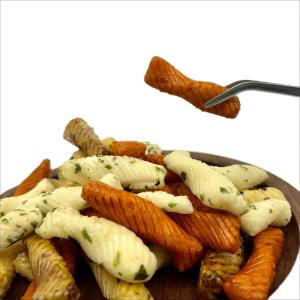 Assorted Rice Crackers With A Kick Of Soy, Seaweed, And Spiciness