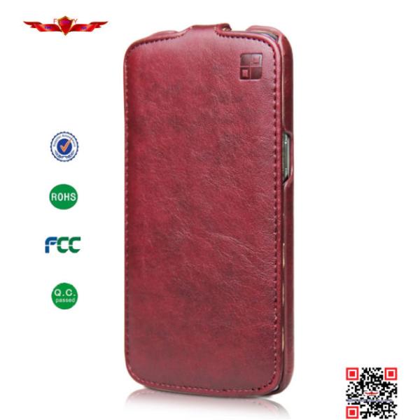 Fashion Design High Quality PU Flip Leather Cover Case For Samsung Galaxy Grand 2