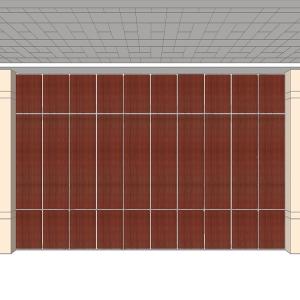 Operable Sliding Partitions Movable Walls Waterproof Folding Partition Walls