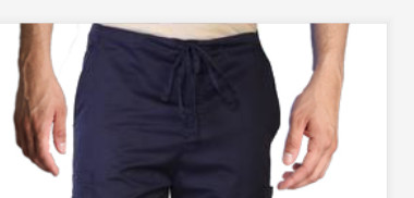 200 GSM Insert Pocket Plain Spandex Pants Medical Uniform Scrubs