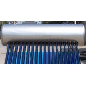 Silver CPC Heat Pipe Solar Water Heater For Bathing