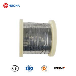China  HAI-NICr 80 Flat Wire Nichrome Alloy Flat Wire With Good Resistance Support Customization on sale