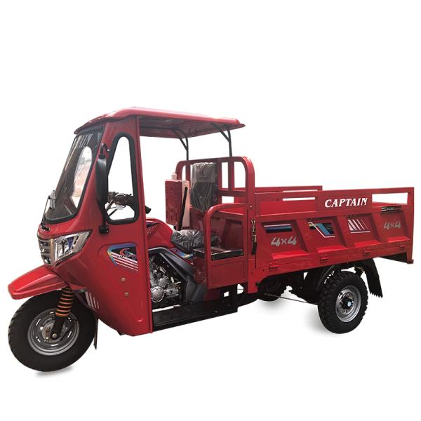 250cc Cargo Motor Tricycle with 2000kg Capacity 65km/h Max Speed