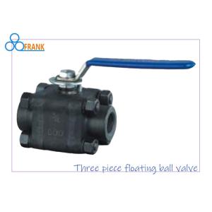 Fire Safe 3 Piece 3˝ 2500LB Industrial Metal Valves