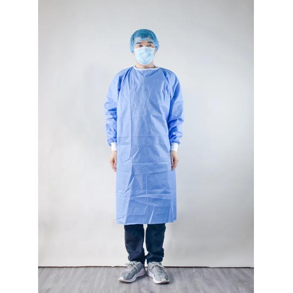 Buy Non Woven CE Hygiene Oilproof Disposable Surgeon Gown at wholesale prices