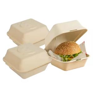 Recyclable Eco-Friendly Takeaway Containers Custom Biodegradable Sugarcane