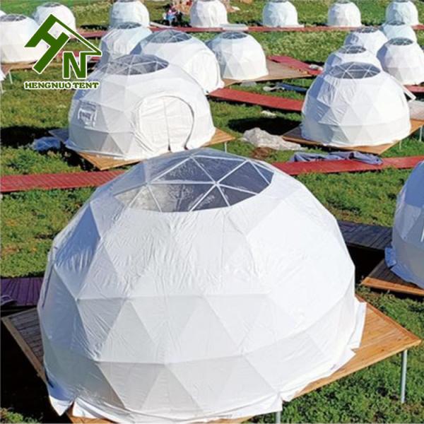 7m Geo Dome Tent White Dome Tent With Skylight family dome tents for camping