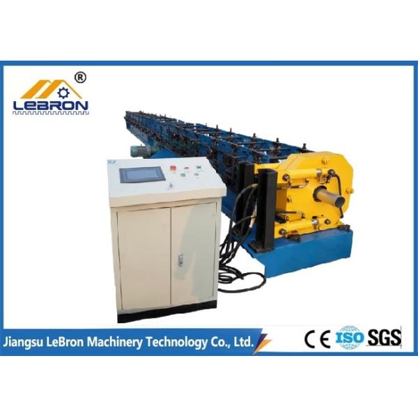 Auto Metal Downpipe Roll Forming Machine For Steel / Aluminum Sheet Cold - Form Industry