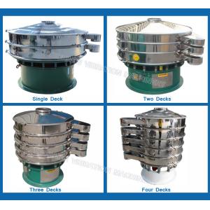 Mini Seed Pellet Circular Vibrating Screen Sieve , Vibro Sieve Machine
