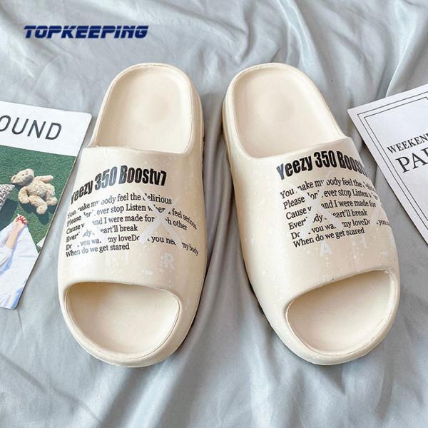 Buy OEM Ethylene Vinyl Acetate Summer Beach Cartoon Women Yezzy Slides at wholesale prices