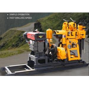 15KW Portable Diesel Borehole Small Water Well Drilling Rig