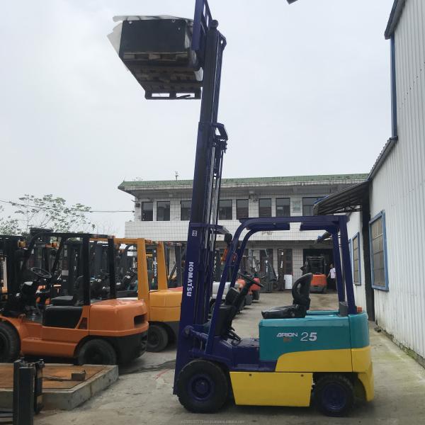 Electric Forklift with 2500 kg Weight and Excellent Performance Original Komatsu 25