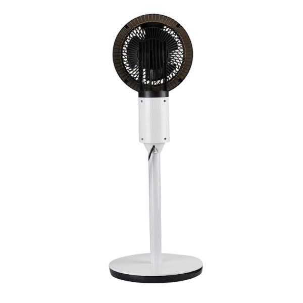 Standing Pedestal Air Conditioning Fan with Three Speed Settings and Smart Oscillation