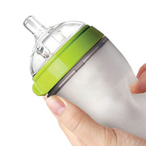 Orthodontic Silicone Baby Pacifier For 1 - 6 Month Old Silicone Material