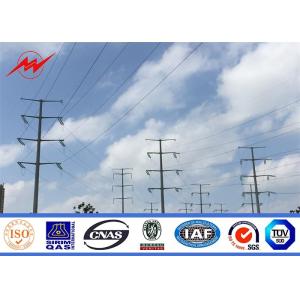 Electricity Utilities Explosion Proof Electrical Power Pole 138kv Round Tapered