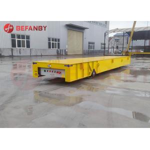 Battery Omnidirectional Trackless Transfer Cart Platform 150t