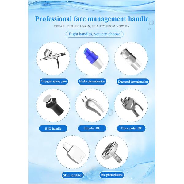 Microdermabrasion Beauty 10 In 1 Hydrafacial Machine Skin Peel Device