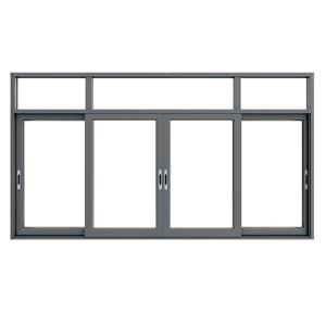 Aluminum Passive House Sliding Windows Custom Designed for Window Design and R D