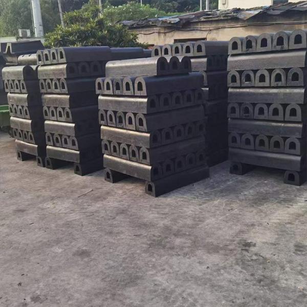 Boat D Type Fenders Marine Rubber Fender For Dock Steel Structure