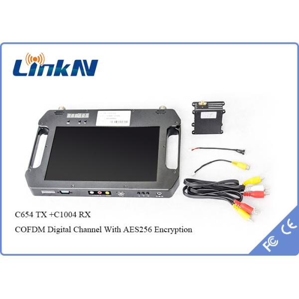 Long Range UAV Video Link FHD COFDM Transmitter & Receiver Kit H.264 Compression