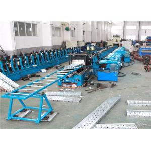 China Scaffolding Planks Sheet Roll Forming Machine 30KW 8-15m/min PLC Control System on sale