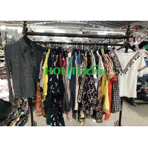 Summer Used Womens Clothing American Style Second Hand Cotton Blouse