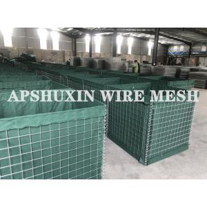 300gsm Geotextile Explosion Proof Defensive Barrier 5mm 4mm Wire