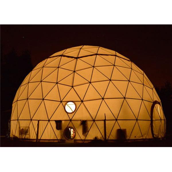 Fashion Design Party Wedding Tent With PVC Wall , Half Sphere Event Tent