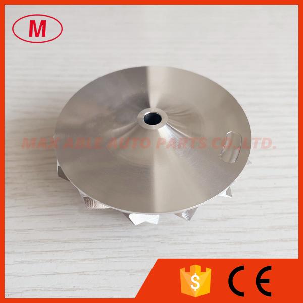 S100 50.00/68.01mm 7+7 blades point milling high performance turbo milling/aluminum 2618/billet compressor wheel