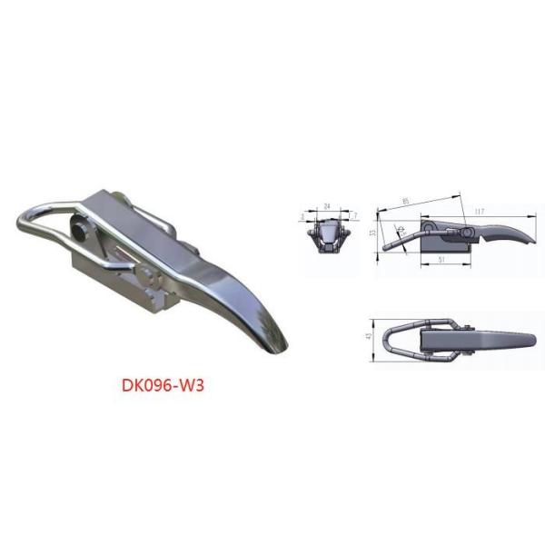 Truck Stainless Steel Toggle Latch Polishing Heavy Duty Draw Latch