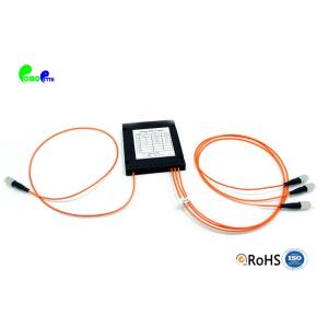 Fiber Optic Coupler High Return Loss 1x3 FC Multimode Excellent Mechanical