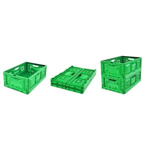 Convenient Farm Logistics Crate Fruits Vegetables Crate Foldable Internal