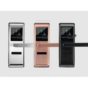 Unibody Design Smart Fingerprint Lock Semiconductor Sensors Mobile APP Control