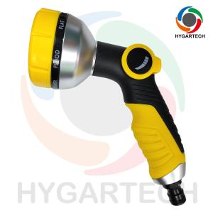 Multifunctional Thumb Control Spray Nozzle With Hose Connector For Gardening