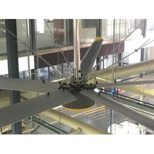 Super Industrial HVLS Ceiling Fan With PMSM Motor 7.3 Meter Diameter And SGS