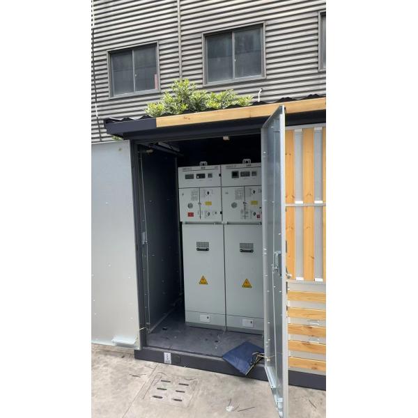 Outdoor Prefabricated Substation European Style Electrical Substation Box