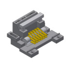 Quality 6167-150-6 40amp Azimuth Carrier Test Socket 2.15inch Azimuth Socket for sale